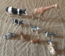 Lot Of 9 Schleich Animal