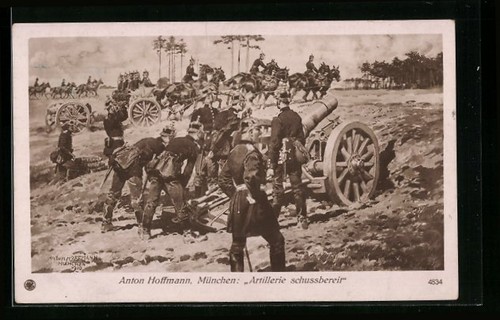 Künstler anton hoffmann - künstler-ak,