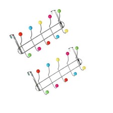 10 über der Tür Haken Chrom