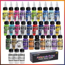 30 Farben Airbrush Set -