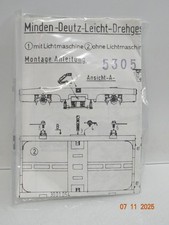 ADE H0 5305 Minden-Deutz-Leicht-Drehgestelle in OVP JL4225