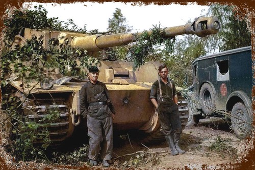 Retro blechschild wehrmacht - retro,