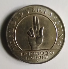 3 RM 1929 A Silber -