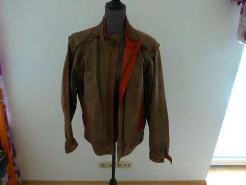 Herrenlederjacke braun größe - braun,