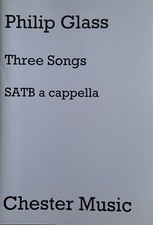Three Songs - Philip Glass -