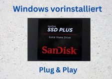 Sandisk Plus SSD windows 10 / 11 Pro vorinstalliert für Acer Extensa 5635Z