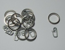 10 Gardinenringe mit