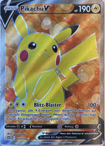 Pokemon pikachu full art - pokemon, |