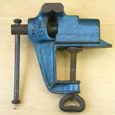 Old Small Sturdy Bench Vise