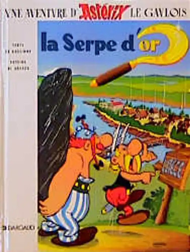 Astérix serpe d or - astérix,