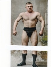 Foto Gewichtheber und Ringer