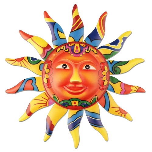 Wanddeko sonne aus - sonne, metall