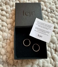 Ohrringe Creolen Echtgold 14 K