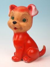 DDR Vintage - Gummitier Quietschtier Quietscher - Gummi  Katze 50/60er Jahre