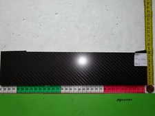 5,5 mm min. 33 x 7 cm(A883) kleine Kratzer reine CFK Carbon Kohlefaser Platte