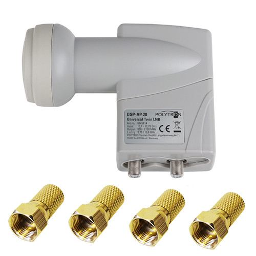 Polytron twin lnb - twin, sat