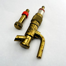 Zapfhahn aus Messing mit Arretierung | Bierhahn | Zapfgarnitur | Partyfass