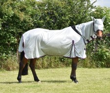 NETZFLIEGENTEPPICH Silber All