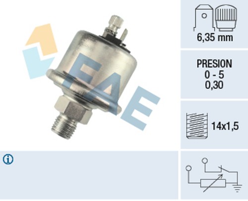 Sensor öldruck fae 14560 für - sensor,