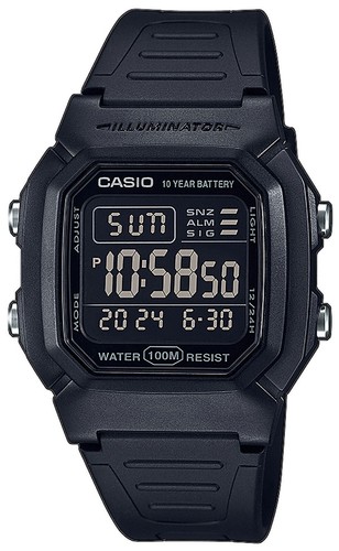 Casio digitaluhr 800h - casio, w-800h-1bves