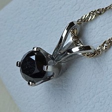 0.20 Carat ♦️ Brillant Mini Anhänger Designer in 585 14Kt Gold Diamant ♦️♦️ 8986