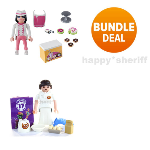 Playmobil zwei konditorfiguren - playmobil,