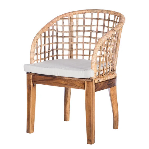 Armlehnenstuhl puy rattan - le,