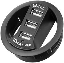 3fach USB 2.0 Einbau Hub für