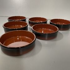 6x FUMOSA keramische Grillschale »PIATACI« - Cazuela - Tapas Schale  Ø 10,5 cm