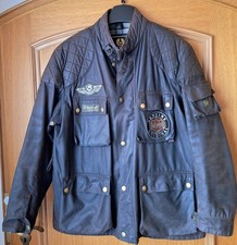 Belstaff Jacke Trialmaster Größe XXL Schwarz