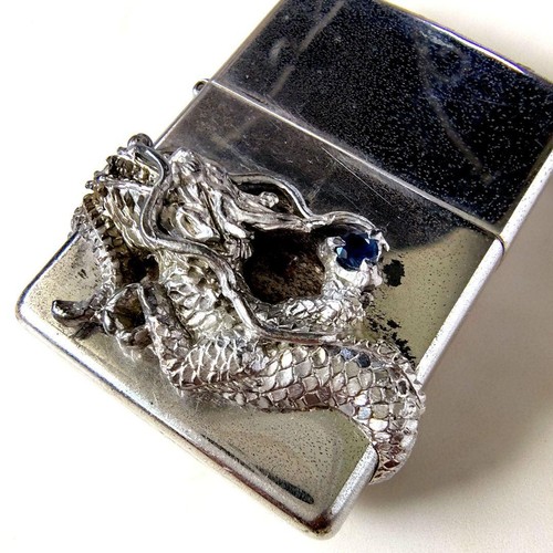 2001 sterling silber zippo - sterling,