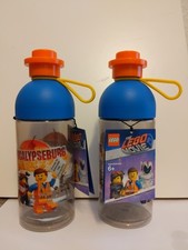 2x LEGO Movie 2 Trinkflasche 500ml 0,5L Apogalypseburg Wasser Flasche 20cm neu