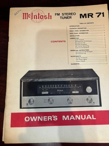 Original mcintosh mr71 71 - original,