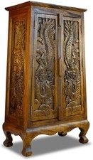 Suar massivholz schrank - massivholz,