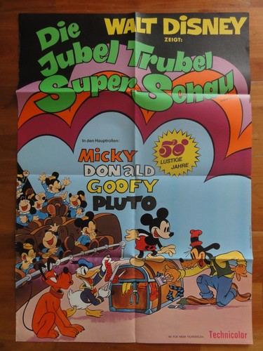 Walt disney kinoplakat 70er - walt,