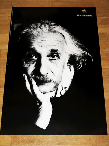 Apple think different - poster,