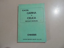 Toyota Carina Celica TA 10 12 20 22 RA20 - L Repair manual chassis 05.1971
