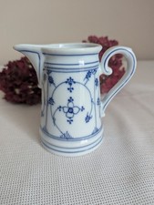 Milchkännchen Kalk Eisenberg Antik Indisch Blau Strohblume