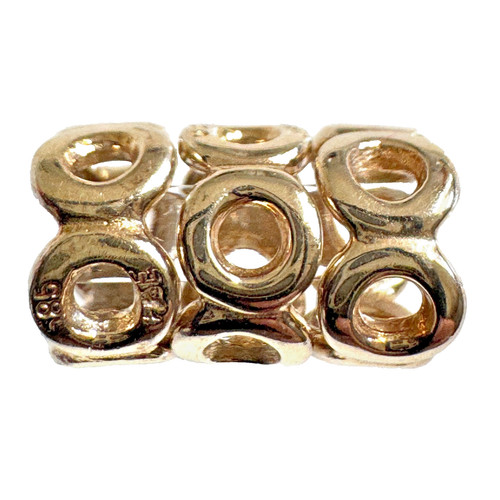 Pandora retired 14k gold - (one),