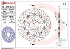 Brake Disc Brembo 78B40815