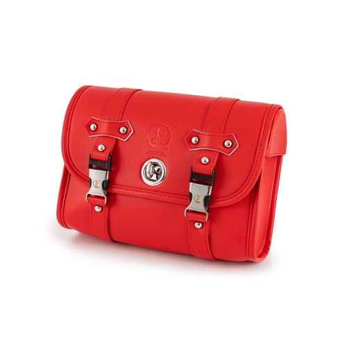 Motorrad tasche kunstleder rot - tasche,