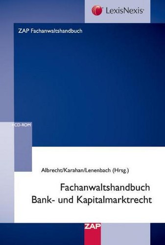 Fachanwaltshandbuch bank und - fachanwaltshandbuch,