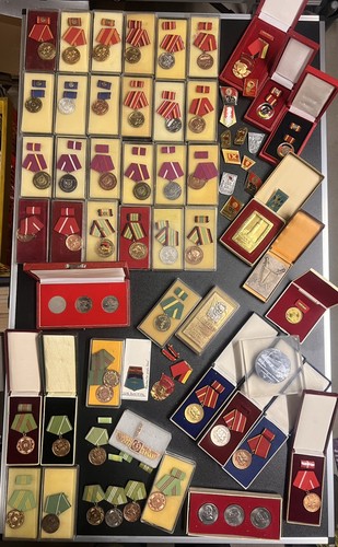Ddr abzeichen orden konvolut - ddr,