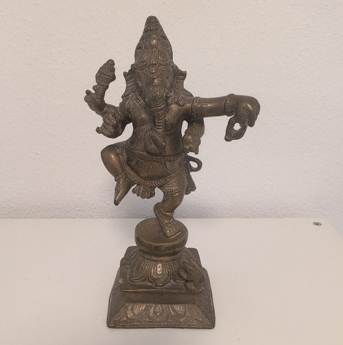 Ganesha metallfigur statue - ganesha, metallfigur/statue