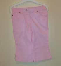 Rosa Stoffhose mit weitem Bein und Schubtaschen  Gr. 74 STACCATO
