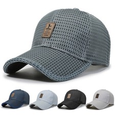 Mesh baseball cap herren damen - mesh,
