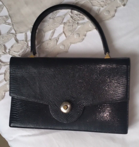 Alte handtasche schwarz leder - handtasche,