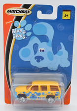 Matchbox Superfast 2004 Ford Expedition Blue ́s Clues gelb. Blisterkarte