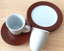 Kaffeebecher Set 7 tlg. - Ritzenhoff & Breker  Porzellan- Flirt--Doppio- gebr.