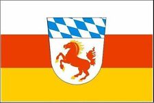 Aufkleber Landkreis Erding Flagge Fahne 30 x 20 cm Autoaufkleber Sticker